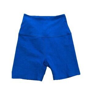 Beyond Yoga Spacedye Keep Pace 5" Biker Shorts SZ S Athleticwear Athleisure Gym